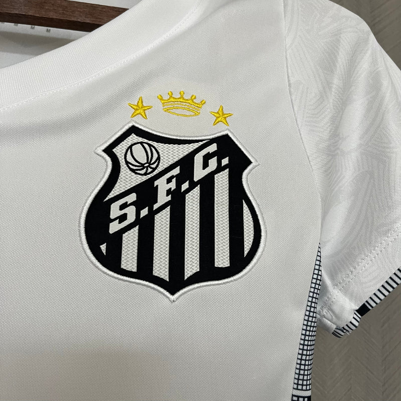 Camisola Feminina Santos 2024/25 Home