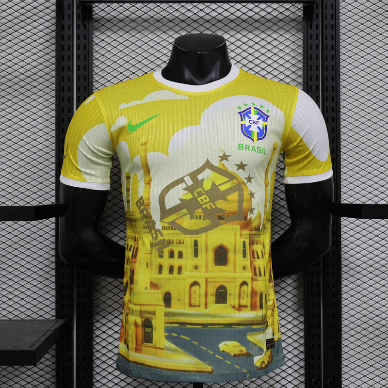 Camisola Brasil 2024 Edição Especial Versão Jogador