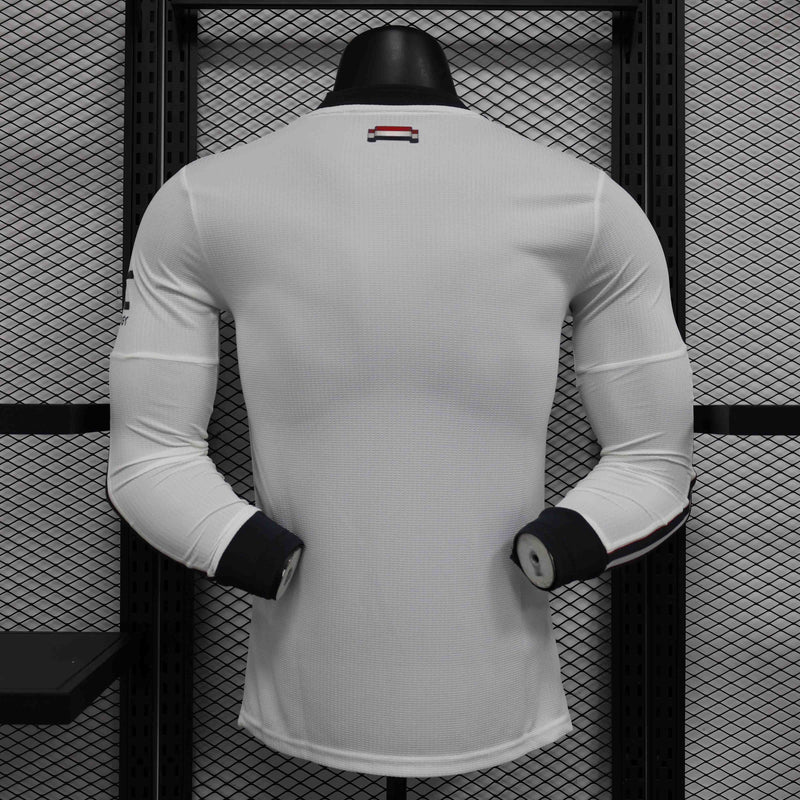 Camisola Manga Comprida Manchester United 2024-25 Away Versão Jogador