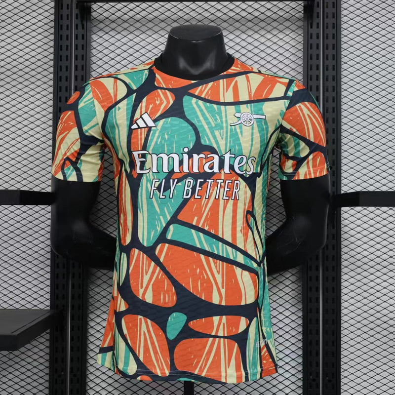 Camisola Arsenal 2024-25 Pré-Match Versão Jogador