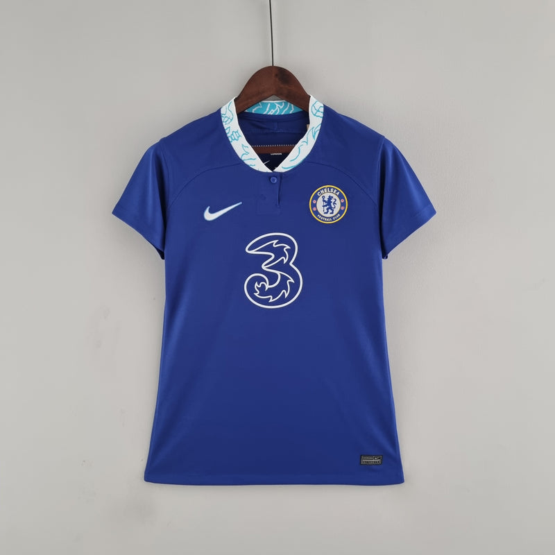Camisola Feminina Chelsea 2022/23 Home