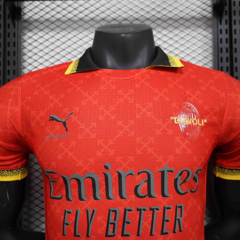 Camisola AC Milan 2024-25 Edição Especial Versão Jogador