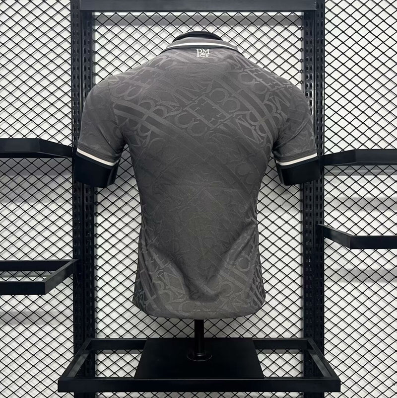 Camisola Real Madrid CF 2024-25 Away Preta Versão Jogador
