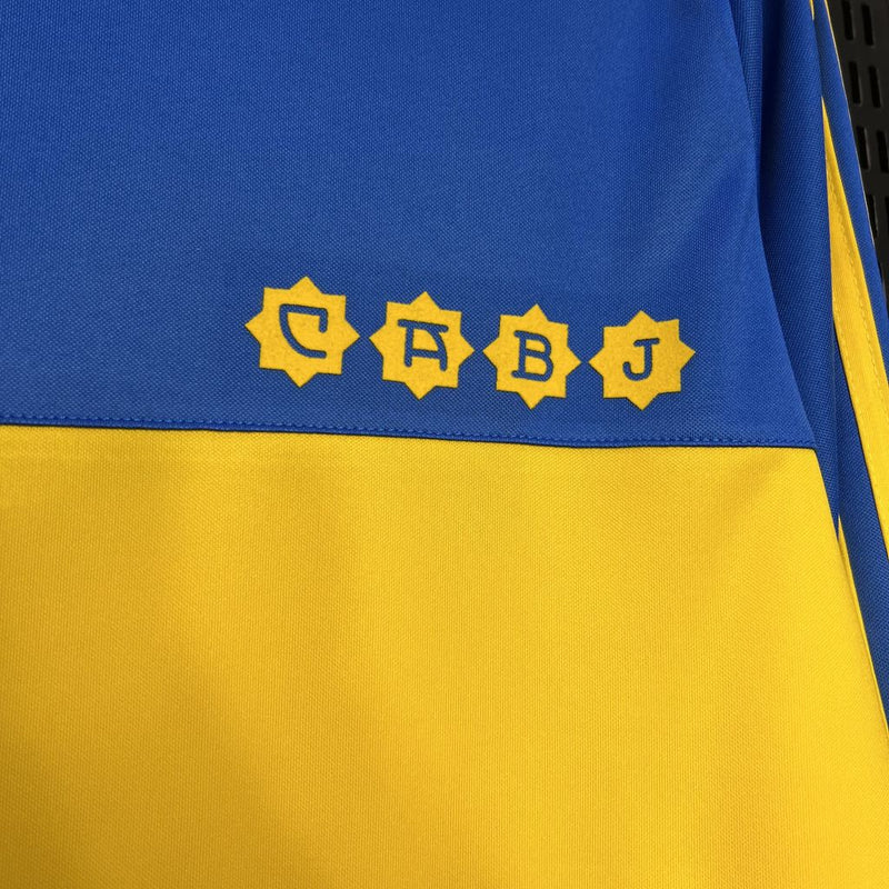 Camisola Retrô Manga Comprida Boca Juniors 1981-82 Home